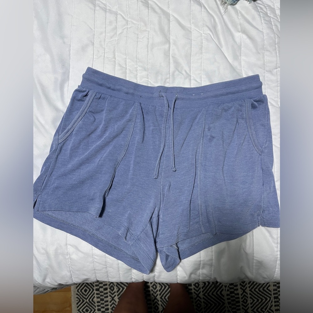 Soft Periwinkle Pajama Shorts